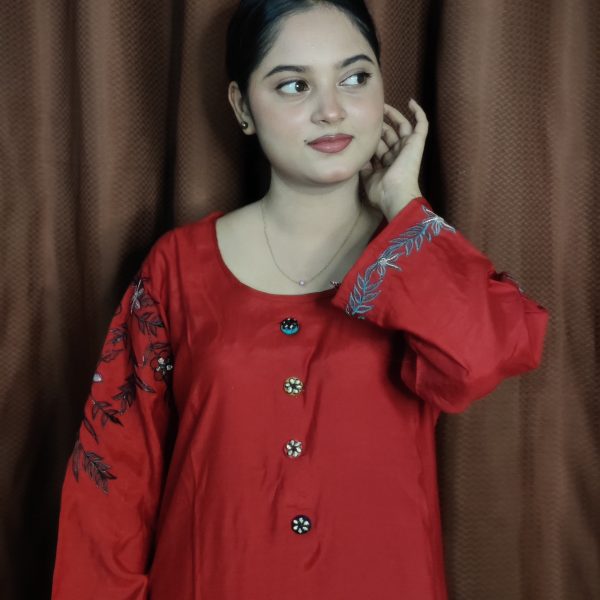 Cotton Embroidery 2pieces